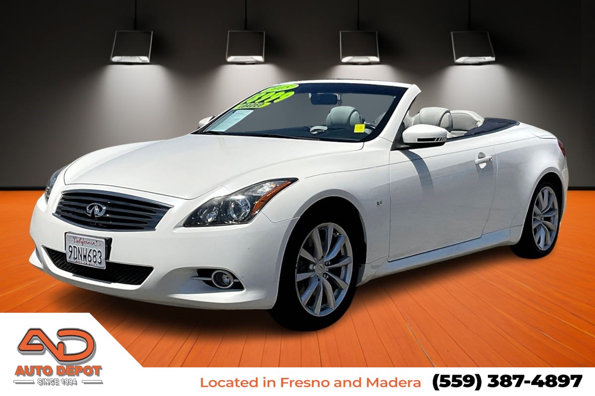 2015 INFINITI Q60 Convertible 