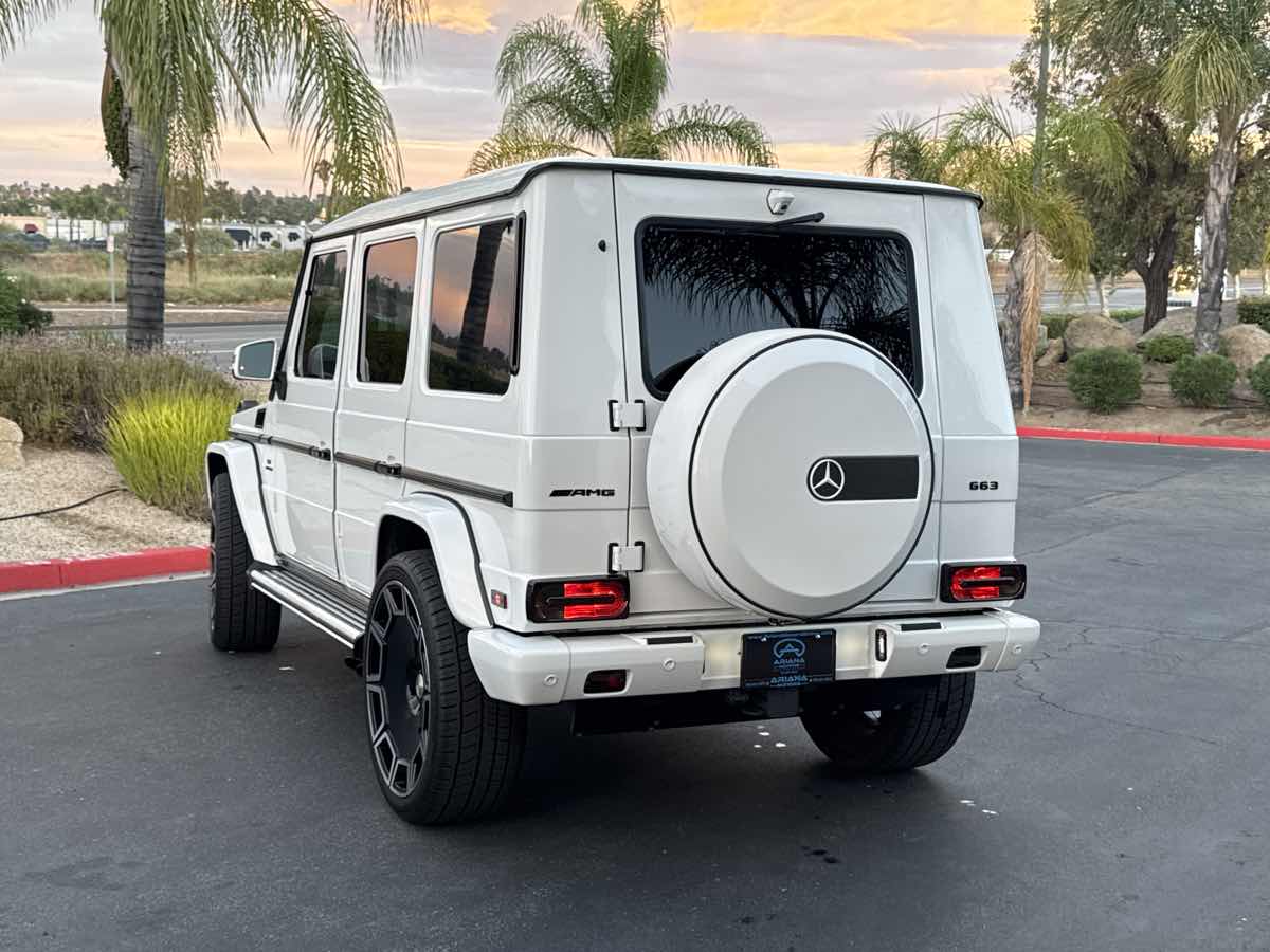 2018 Mercedes Benz G AMG 63 photo 9