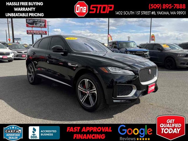 Borealis Black Gloss 2020 Jaguar F-PACE S AWD SUV / Crossover All-Wheel Drive Automatic