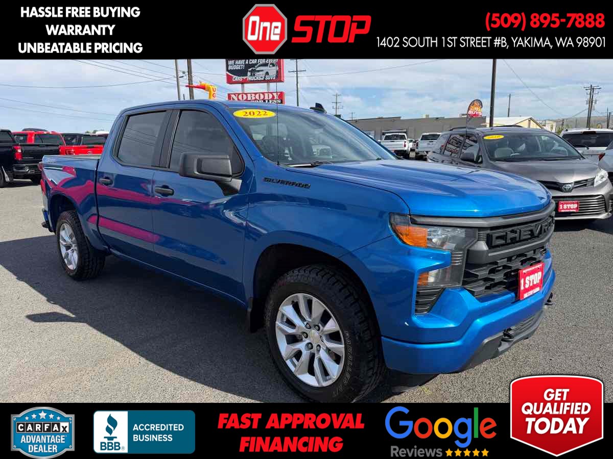 2022 Chevrolet Silverado 1500 Custom 4WD Crew Cab Short Box's photo