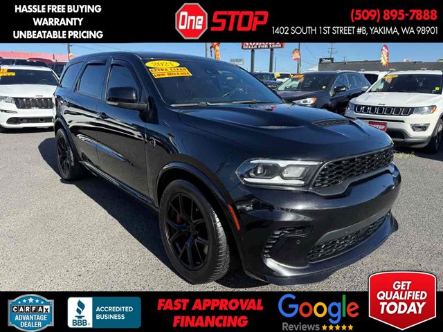DB Black Clearcoat 2021 Dodge Durango SUV / Crossover All-Wheel Drive Automatic