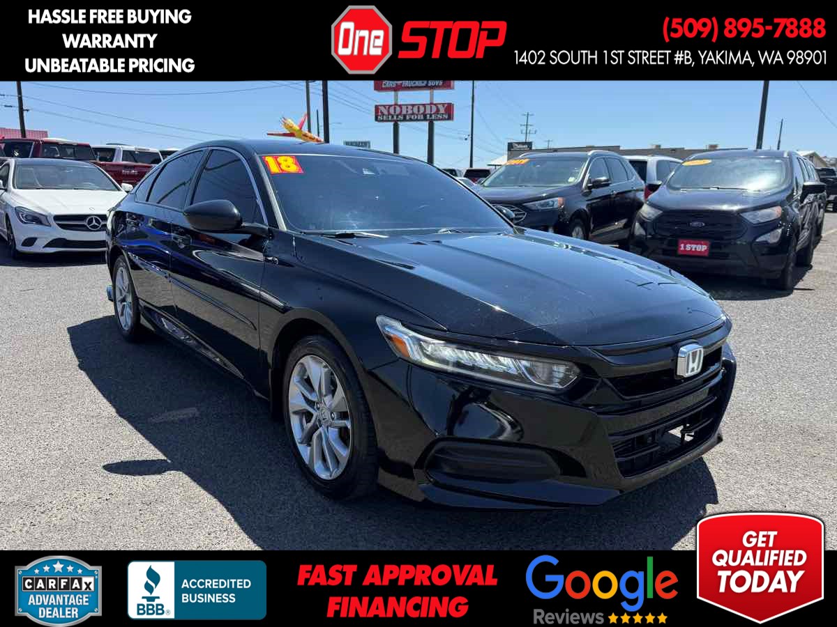 2018 Honda Accord Sedan LX 1.5T