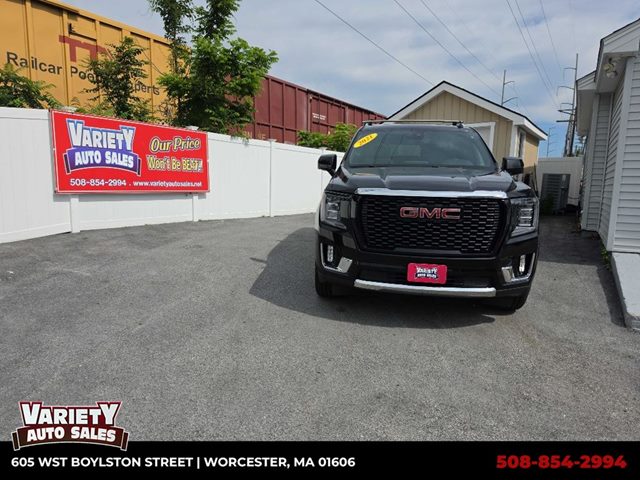 Onyx Black 2021 GMC Yukon SUV / Crossover Four-Wheel Drive Automatic