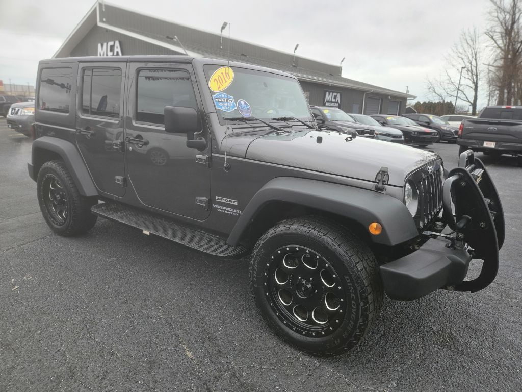 2016 Jeep Wrangler Unlimited Sport photo 3