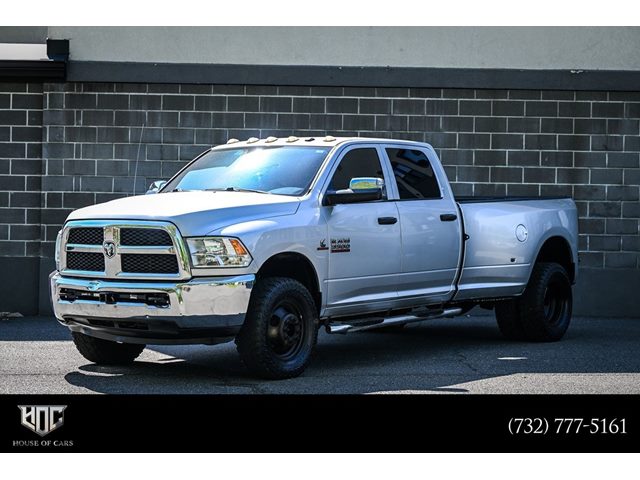Bright Silver Metallic Clearcoat 2014 RAM 3500 Tradesman Crew Cab LB DRW 4WD Pickup Truck Four-Wheel Drive Automatic
