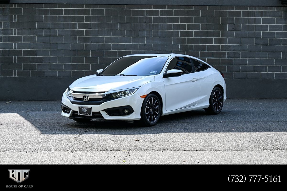 White Orchid Pearl 2016 Honda Civic Coupe Coupe Front-Wheel Drive Automatic