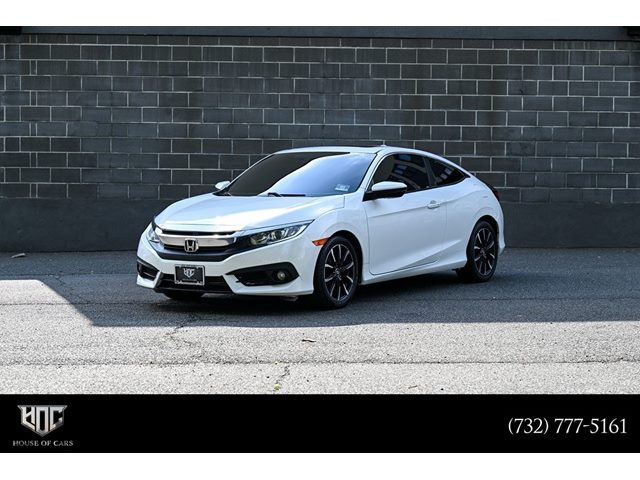 White Orchid Pearl 2016 Honda Civic Coupe Coupe Front-Wheel Drive Automatic