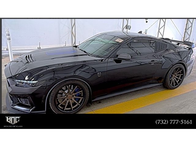 Shadow Black 2025 Ford Mustang Coupe Rear-Wheel Drive Automatic