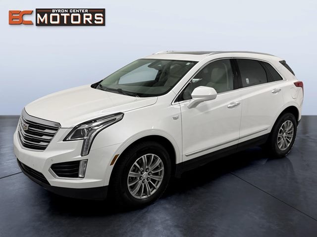 Crystal White Tricoat 2017 Cadillac XT5 Luxury AWD SUV / Crossover Four-Wheel Drive Automatic