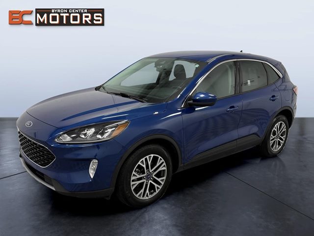 Blue 2022 Ford Escape Hybrid SEL AWD SUV / Crossover All-Wheel Drive Automatic