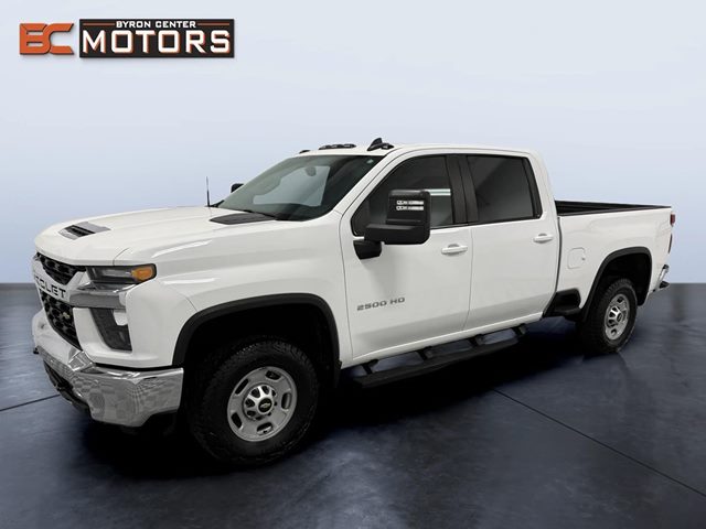 White 2020 Chevrolet Silverado 2500HD Pickup Truck Four-Wheel Drive Automatic