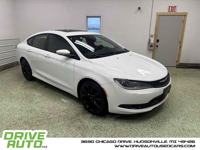 Bright White Clearcoat 2015 Chrysler 200 S Sedan AWD Sedan All-Wheel Drive Automatic