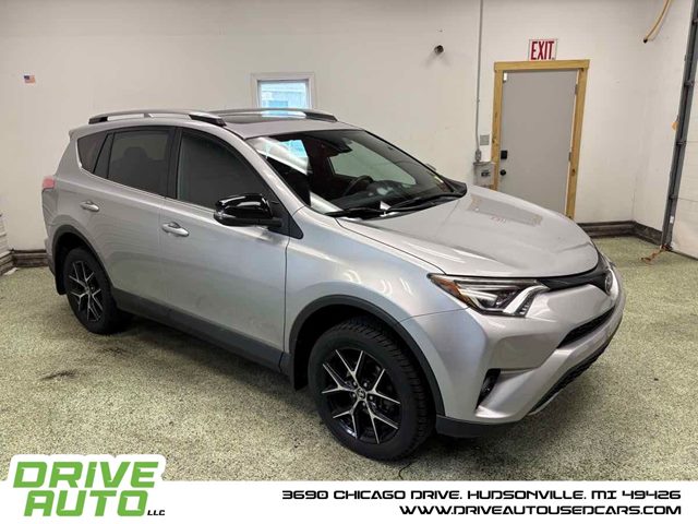 Black 2017 Toyota RAV4 SUV / Crossover All-Wheel Drive Automatic