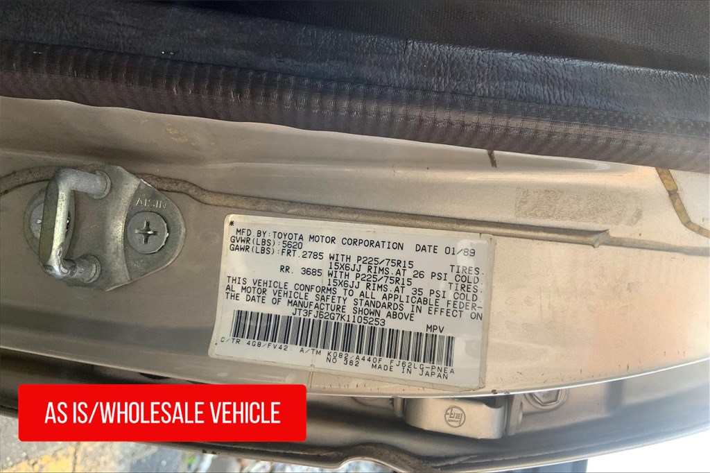 1989 Toyota Land Cruiser Base photo 25