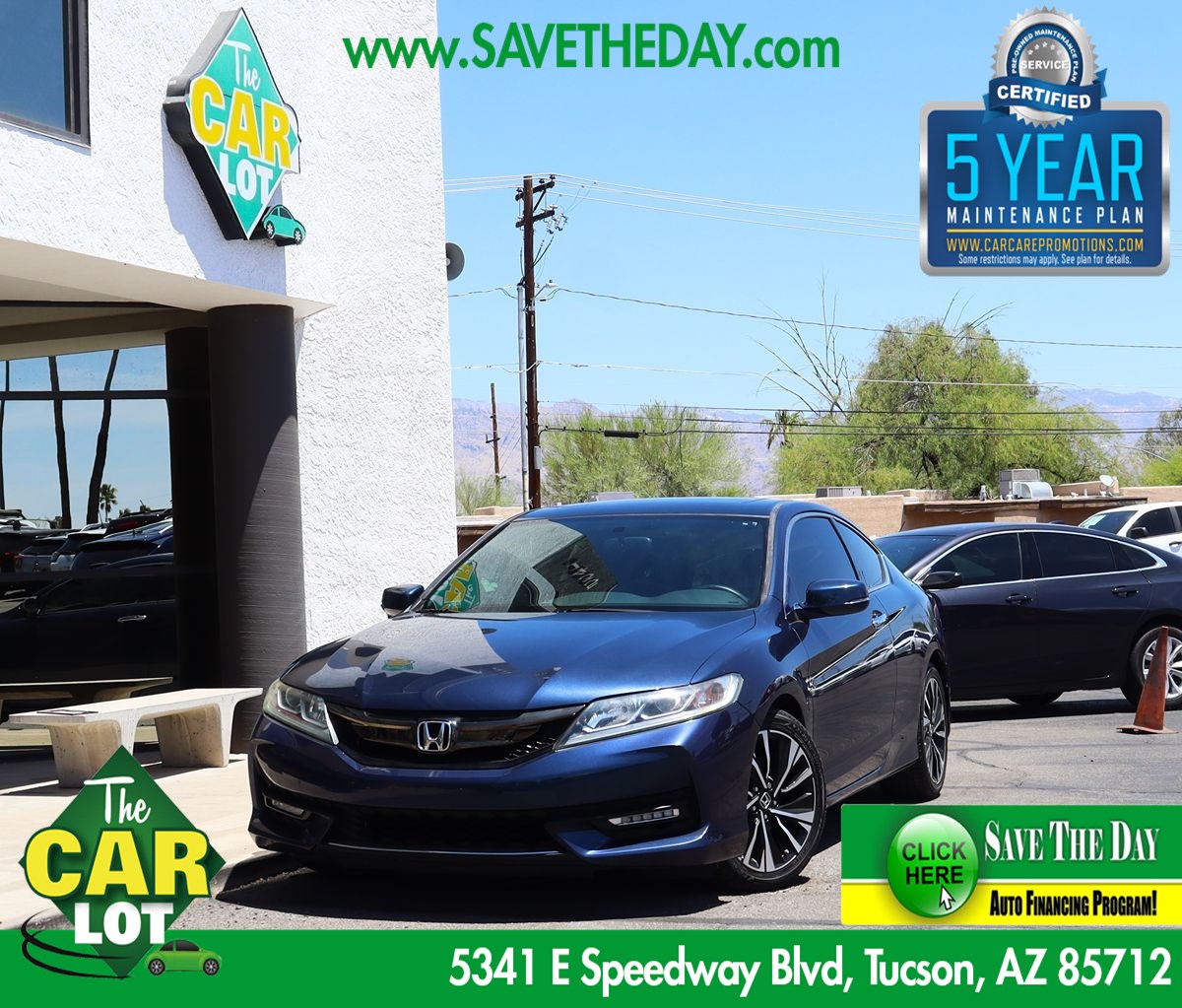 Sold 2016 Honda Accord Coupe EX in Tucson