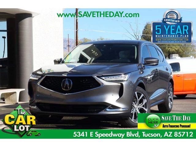 Liquid Carbon Metallic 2023 Acura MDX FWD with Technology Package SUV / Crossover Front-Wheel Drive Automatic
