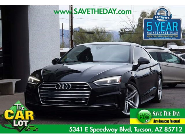 Mythos Black Metallic 2018 Audi A5 2.0T quattro Premium Plus Coupe AWD Coupe All-Wheel Drive Automatic