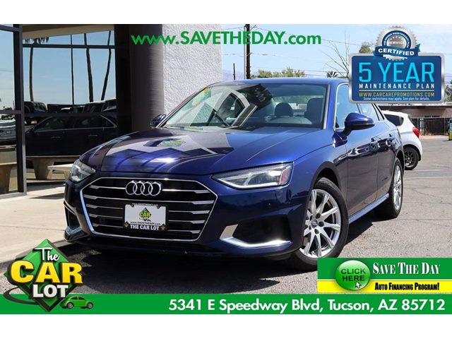 Navarra Blue Metallic 2020 Audi A4 40 TFSI Premium FWD Sedan Front-Wheel Drive Automatic