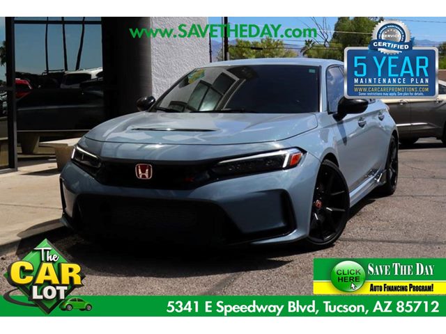 Sonic Gray Pearl 2025 Honda Civic Type R FWD Hatchback Front-Wheel Drive Manual