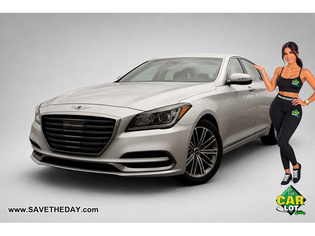 Santiago Silver 2018 Genesis G80 Sedan Rear-Wheel Drive Automatic