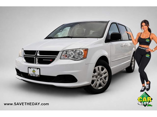 Bright White Clearcoat 2015 Dodge Grand Caravan Minivan Front-Wheel Drive Automatic