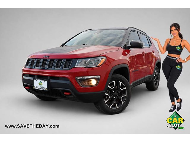 Redline Pearlcoat 2021 Jeep Compass SUV / Crossover Four-Wheel Drive Automatic