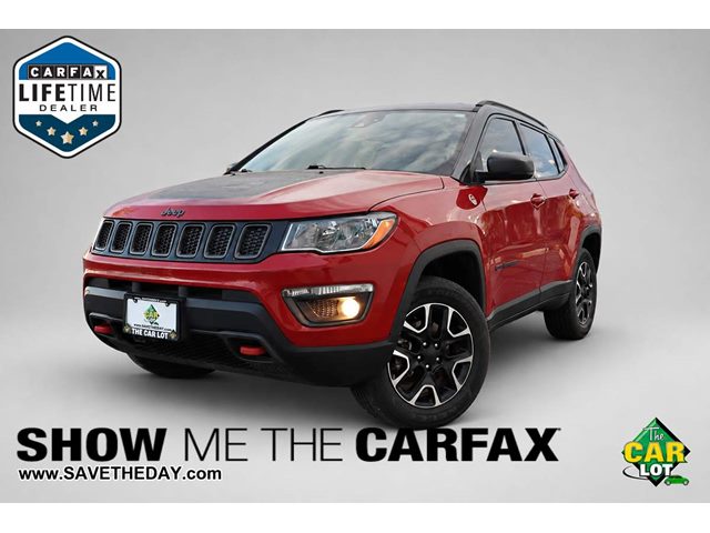 Redline Pearlcoat 2021 Jeep Compass SUV / Crossover Four-Wheel Drive Automatic
