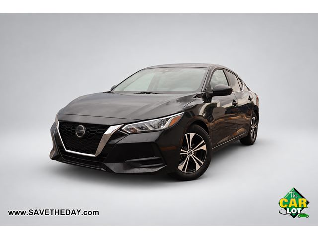 Super Black 2021 Nissan Sentra Sedan Front-Wheel Drive Automatic