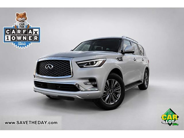 Gray (Liquid Platinum) 2022 INFINITI QX80 SUV / Crossover Rear-Wheel Drive Automatic