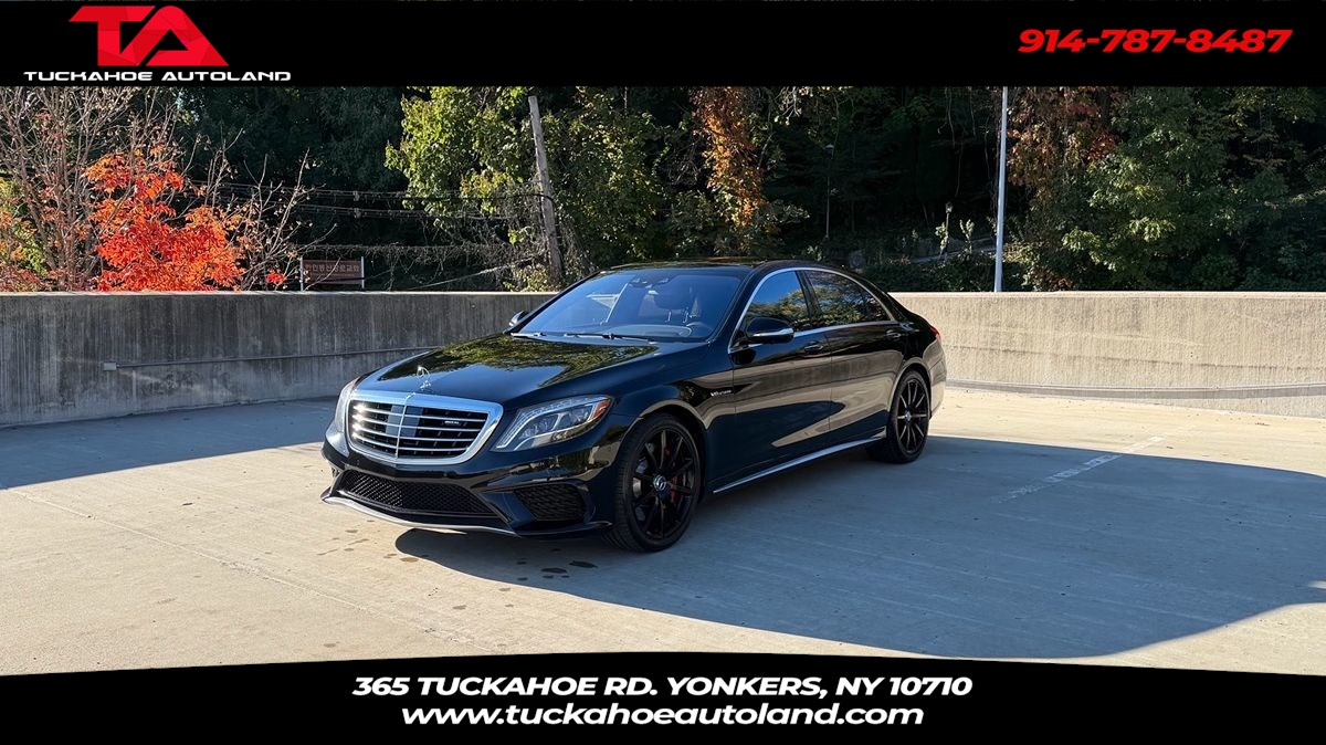 2016 Mercedes-Benz AMG S 63 4MATIC Sedan