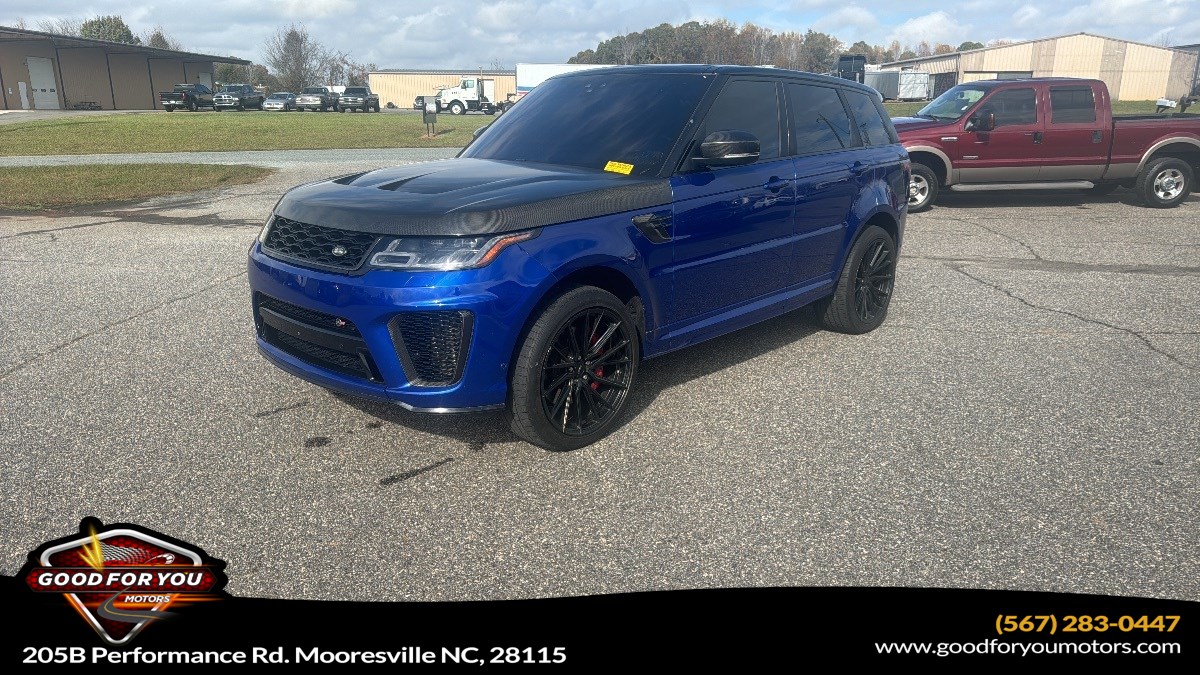 2018 Land Rover Range Rover Sport SVR