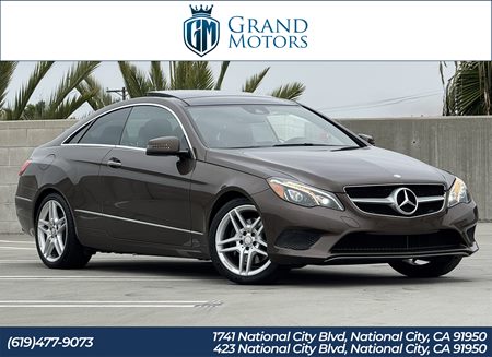 2014 Mercedes-Benz E 350 Coupe