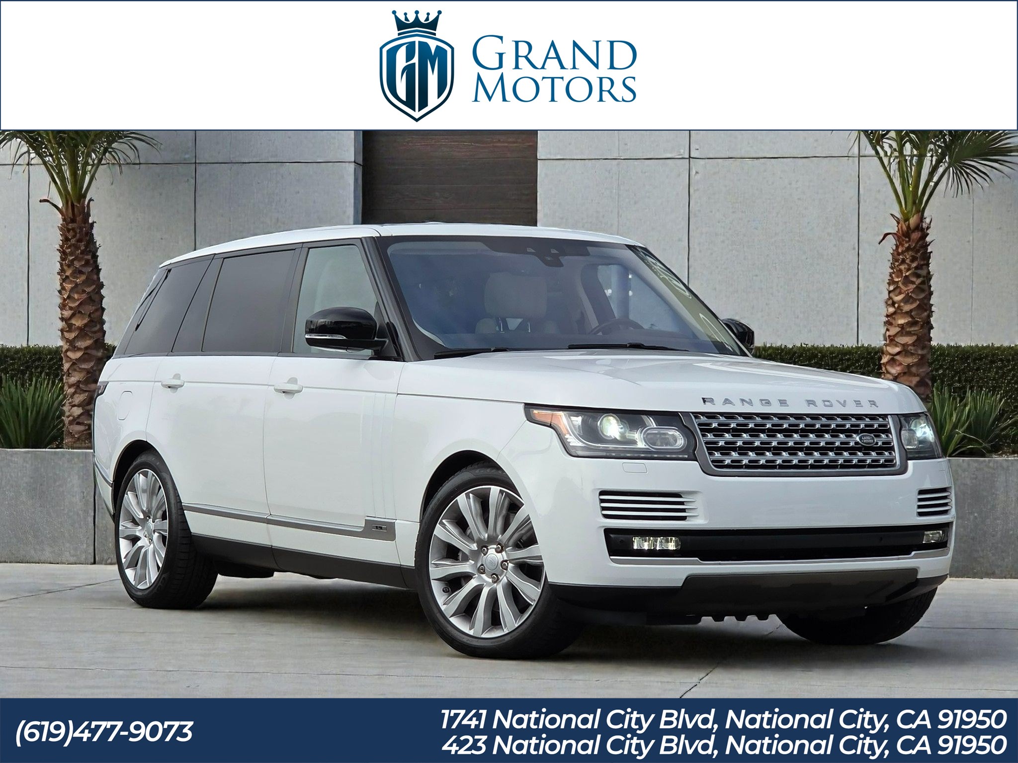 2017 Land Rover Range Rover V8 Supercharged LWB 4WD