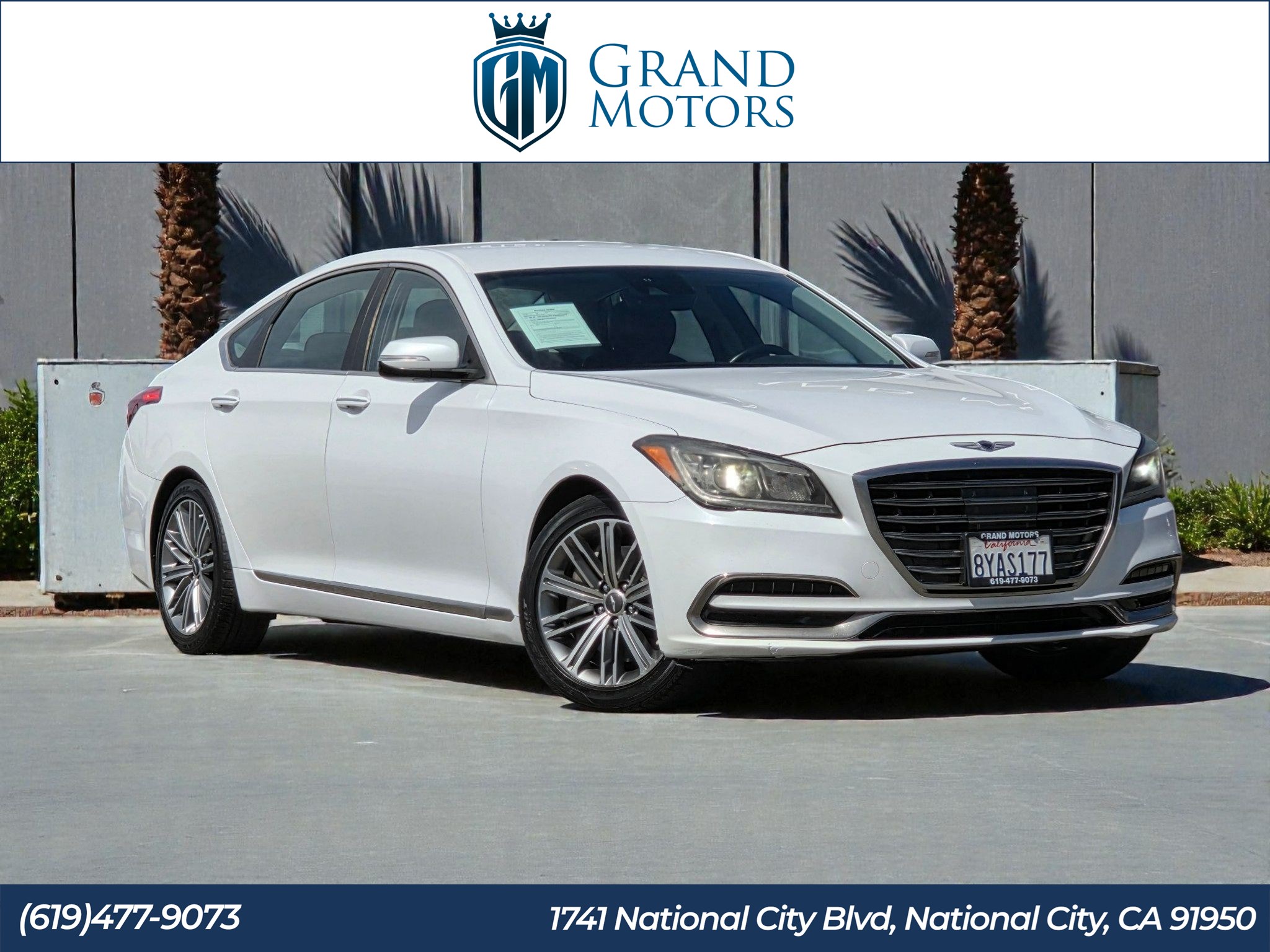 2018 Genesis G80 3.8L