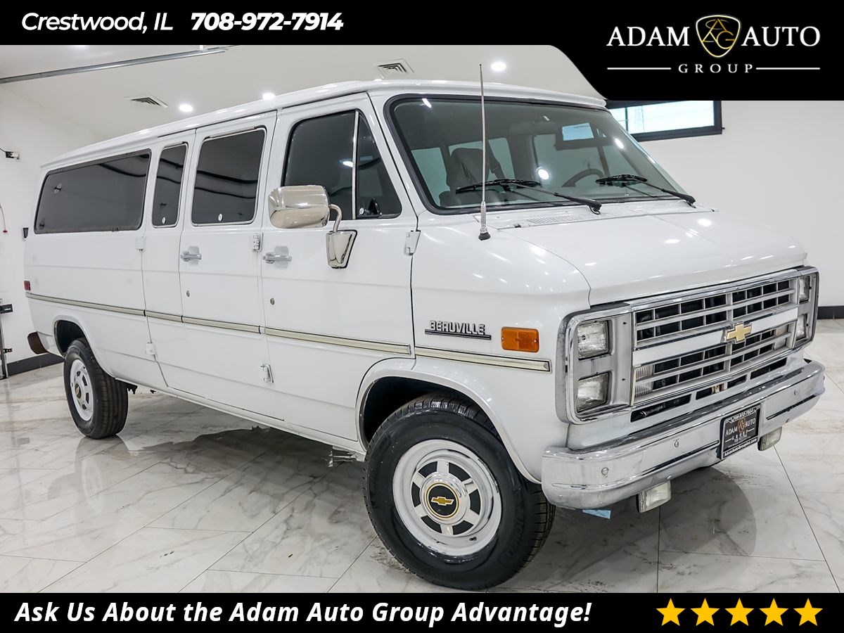 1991 Chevrolet Sport Van 3 Dr G30 Beauville Passenger Van Extended
