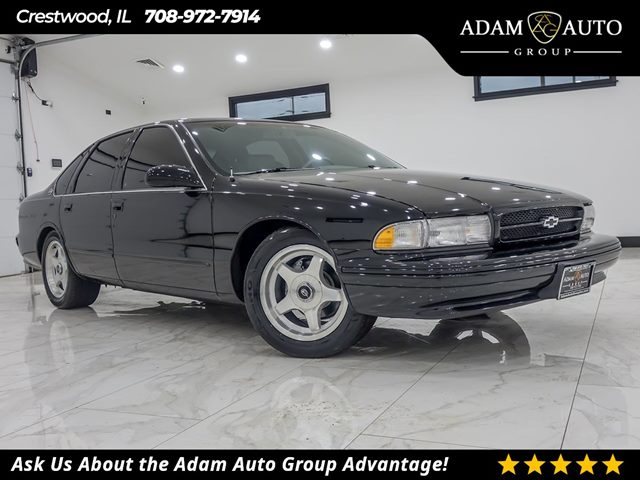 Black 1996 Chevrolet Impala SS Sedan RWD Sedan Rear-Wheel Drive Automatic