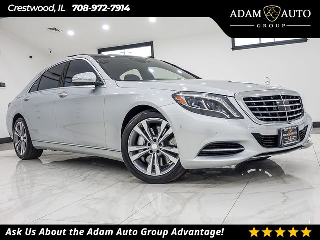 Iridium Silver Metallic 2014 Mercedes-Benz S-Class S 550 4MATIC Sedan All-Wheel Drive Automatic