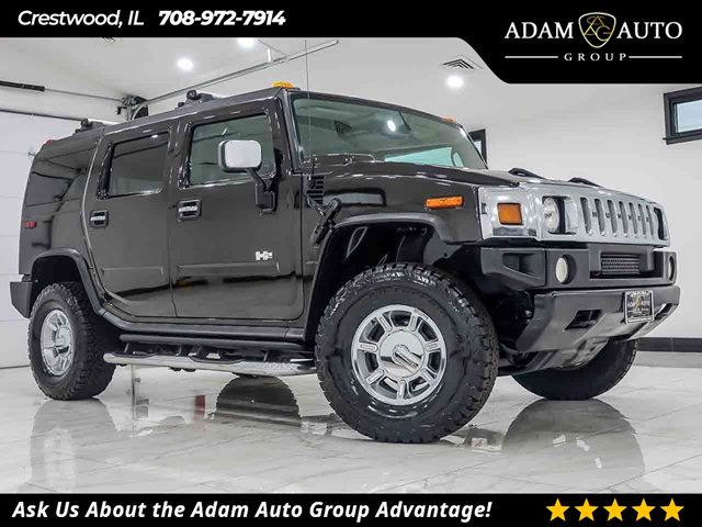 Black 2005 Hummer H2 SUV / Crossover Four-Wheel Drive Automatic