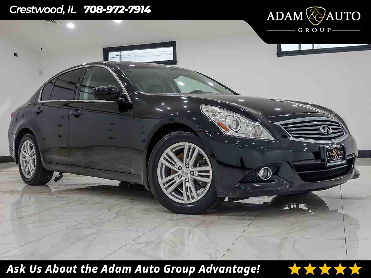 Black Obsidian 2011 INFINITI G37 Sedan All-Wheel Drive Automatic