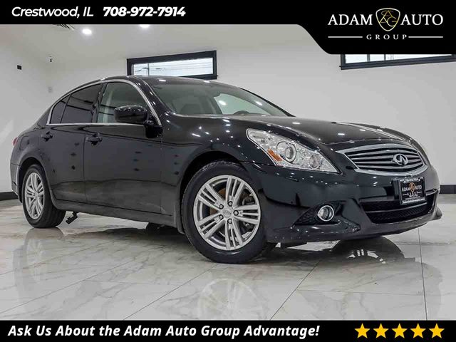 Black Obsidian 2011 INFINITI G37 Sedan All-Wheel Drive Automatic