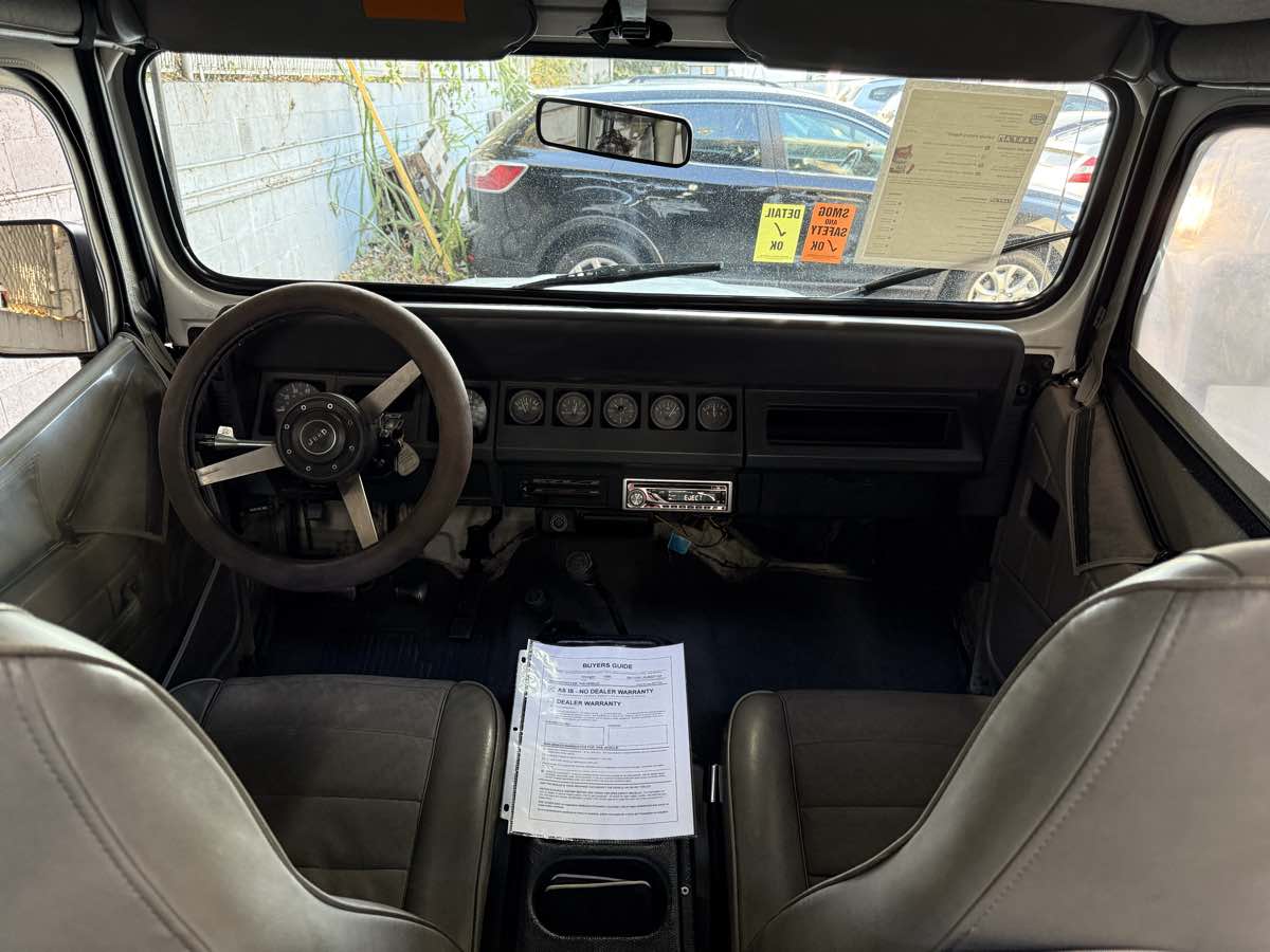 1988 Jeep Wrangler Two-Door Base photo 17