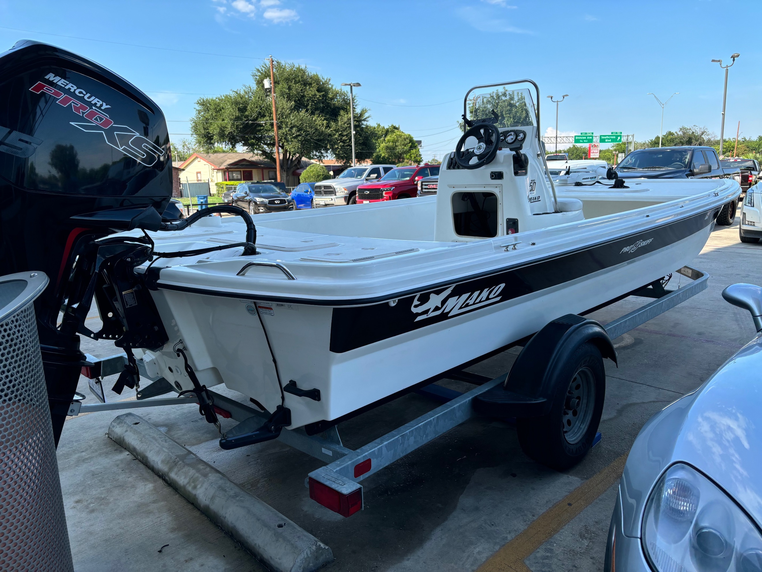 Sold 2018 Mako Pro Skiff 19 CC w/ 115 EXLPT FourStroke Command