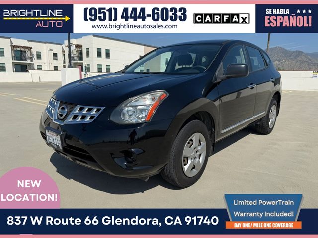 Super Black 2014 Nissan Rogue Select S SUV / Crossover Front-Wheel Drive Automatic