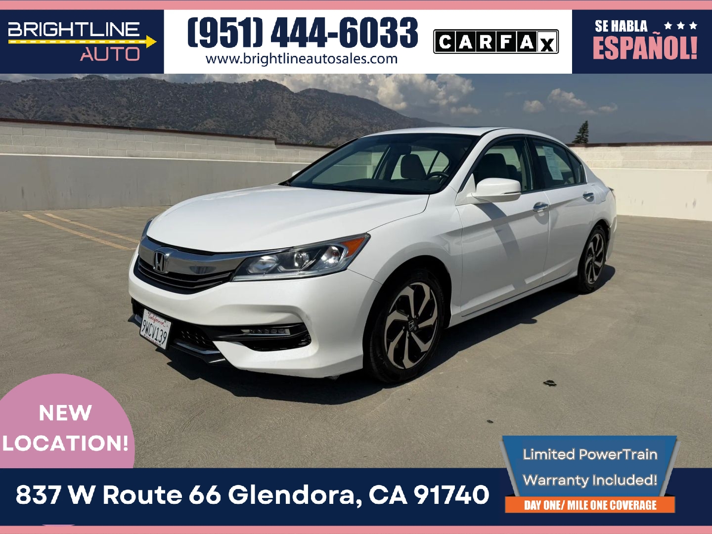 2017 Honda Accord Sedan EX