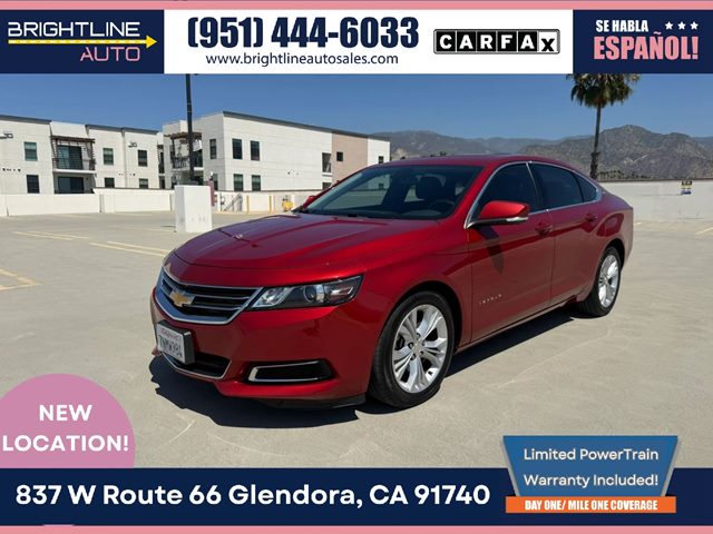 Red Rock Metallic 2015 Chevrolet Impala Sedan Front-Wheel Drive Automatic