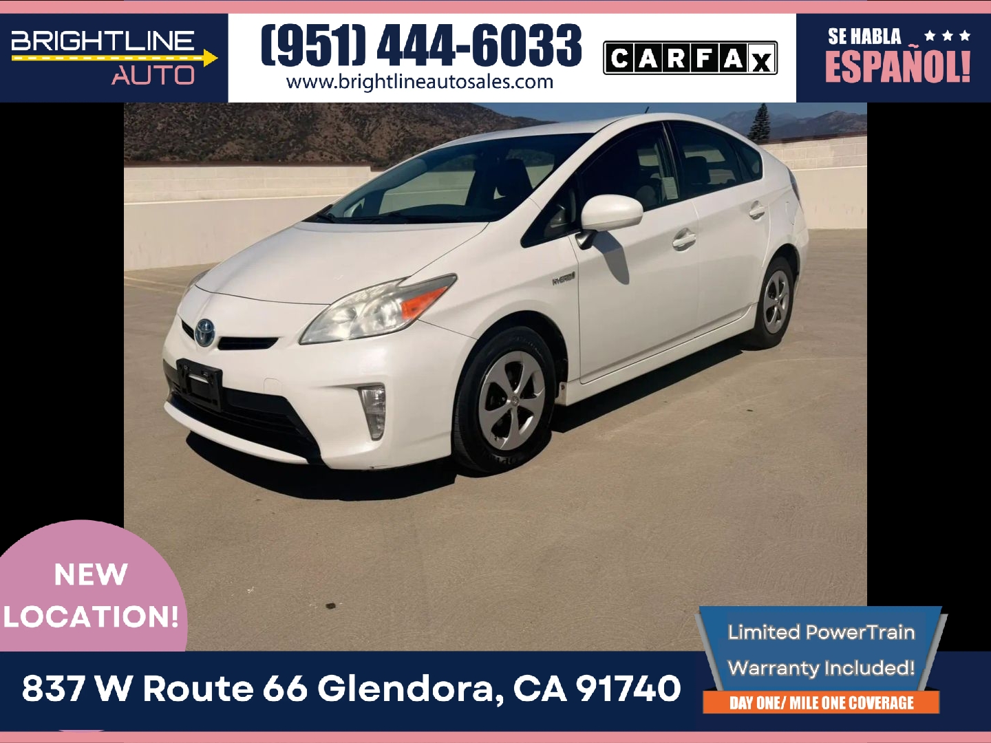  2013 Toyota Prius Hatchback Front-Wheel Drive Automatic