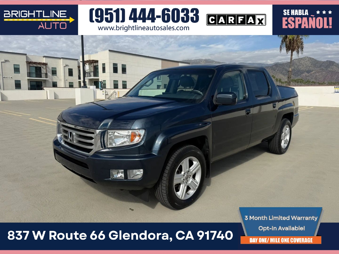 2012 Honda Ridgeline RTL