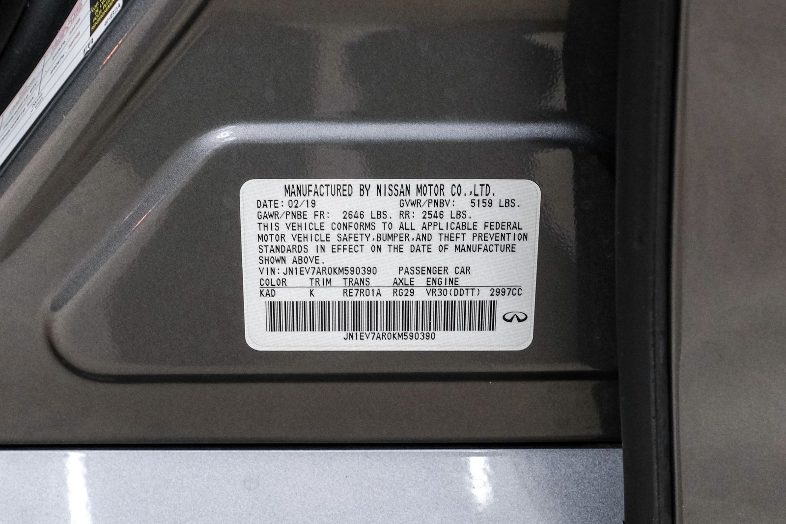 2019 INFINITI Q50 SPORT - Photo 59