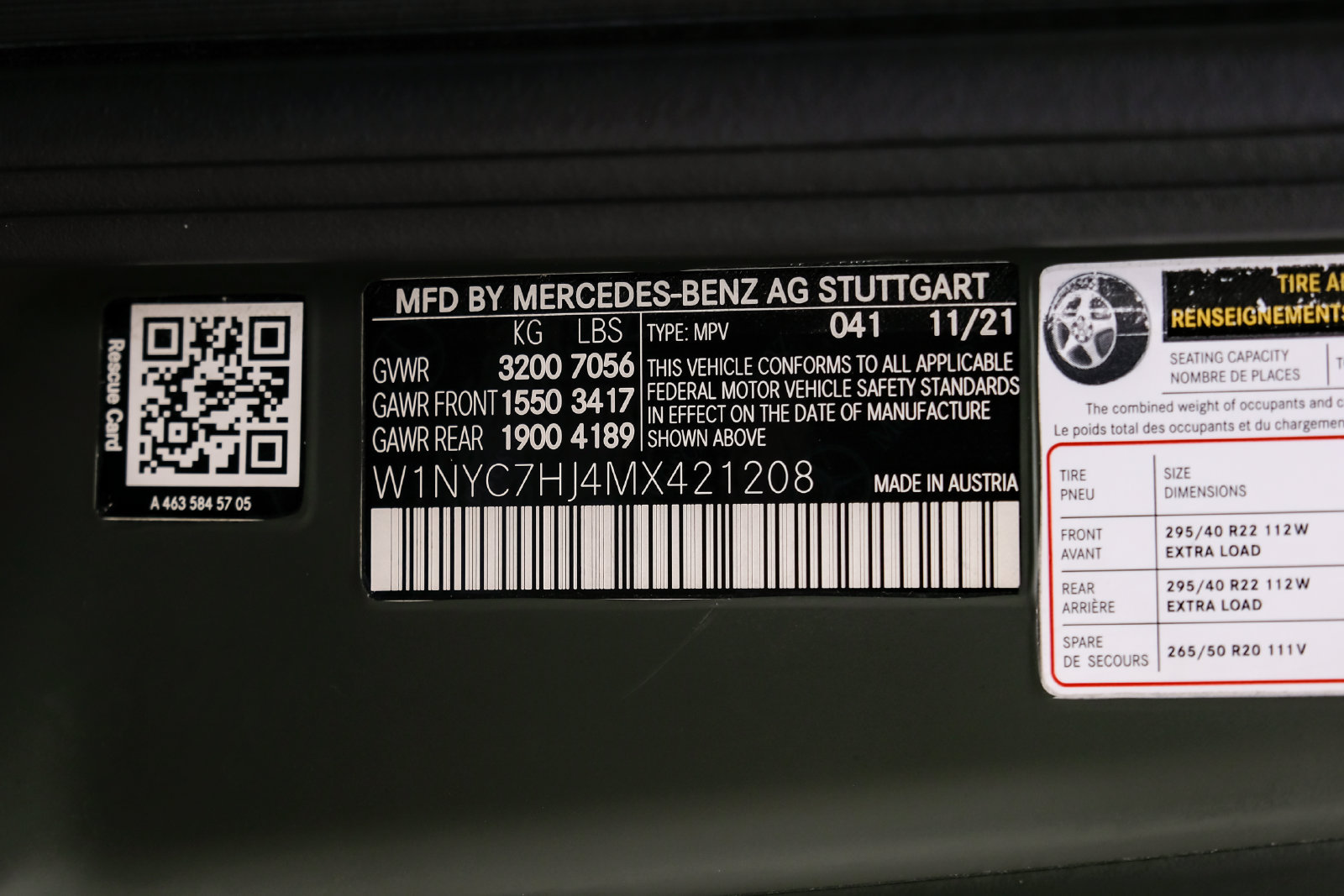Photo 78 of this Mercedes-Benz AMG G 63