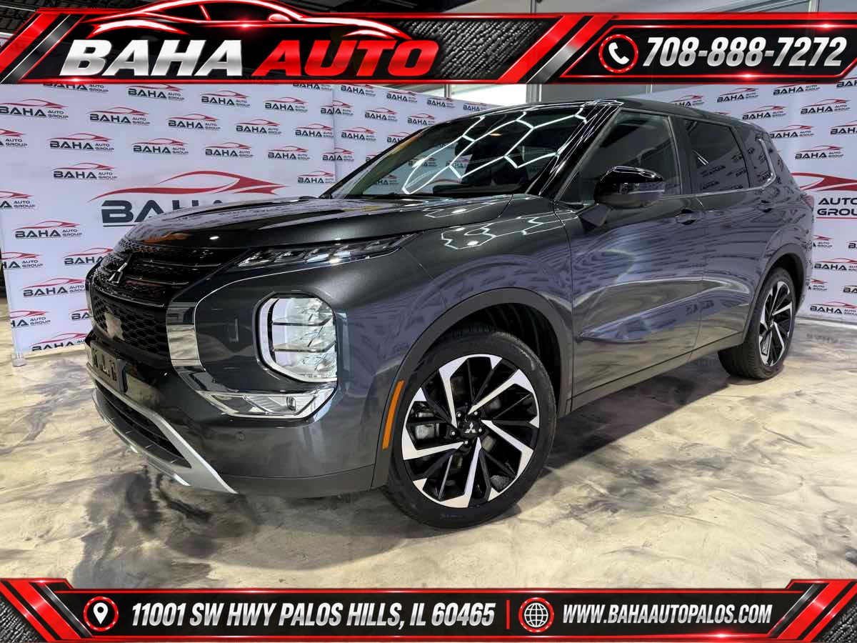 Graphite Gray 2024 Mitsubishi Outlander SUV / Crossover All-Wheel Drive Automatic